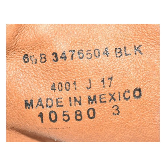 FRYE 'Phillip' Harness Boot MOTO BIKER RING CHIC BLACK LEATHER 6.5 (K11) - Picture 5 of 7